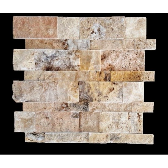 Mozaic din travertin Scabas Mini Panel 29.6x28.4