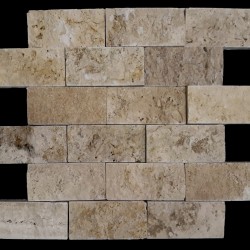 Mozaic din travertin Rustic Split Face 29.5x30