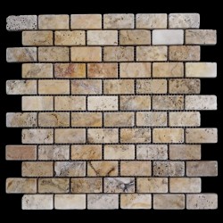 Mozaic din travertin Scabas 30.5x30.5