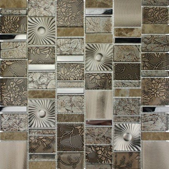 Mozaic ML059RL pe plasa 30x30