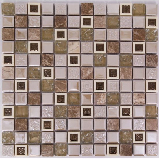 Mozaic pe plasa GOR0001 30X30